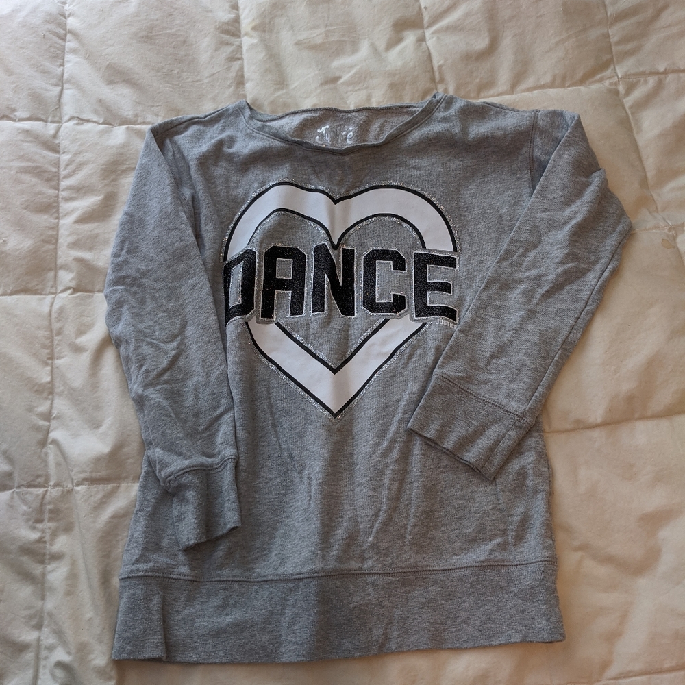 Justice "Dance" sweatshirt